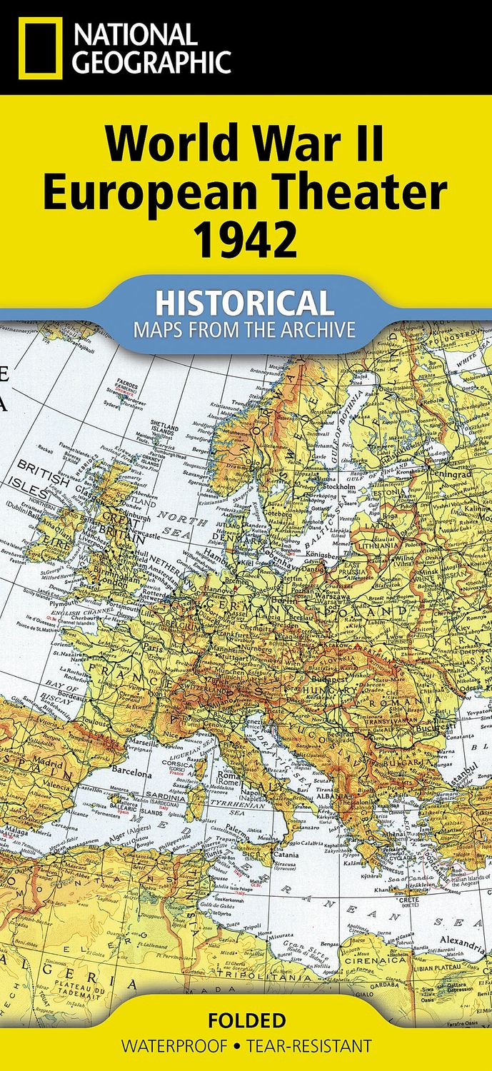 WWII European Theater Map · Nat Geo