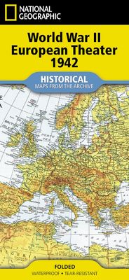 WWII European Theater Map · Nat Geo