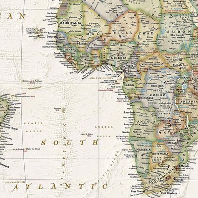 World Executive Map · Nat Geo