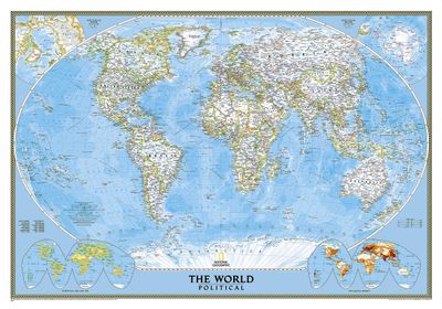 World Classic Map · Nat Geo