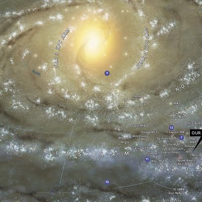 Milky Way Wall Map · Nat Geo