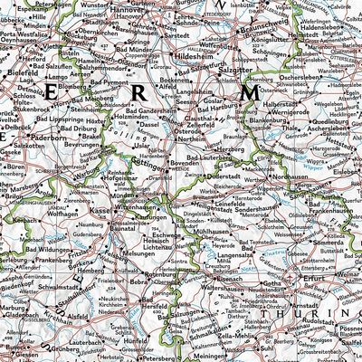 Germany Wall Map · Nat Geo