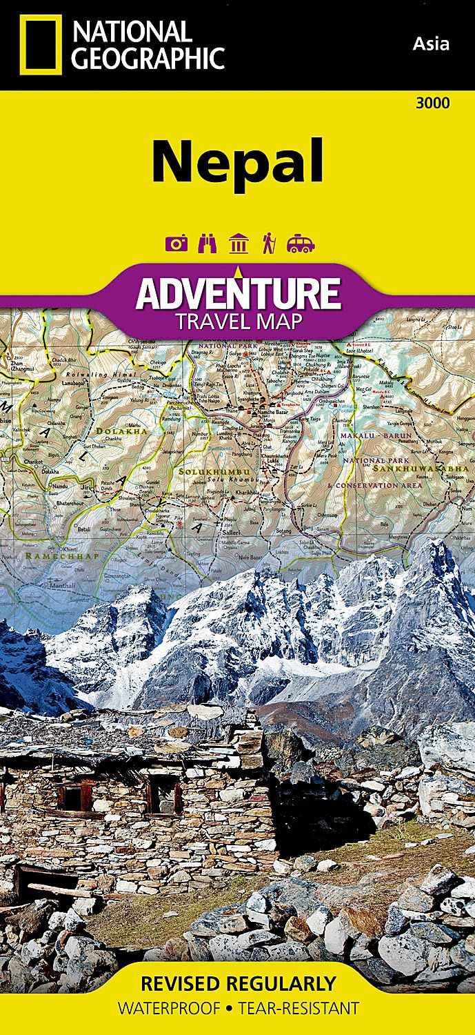 Nepal Map · Nat Geo