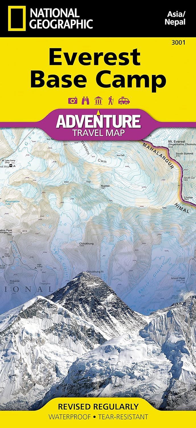 Everest Base Camp Map · Nat Geo