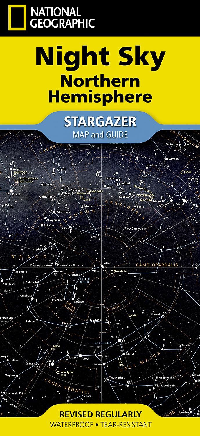 Night Sky Map: Northern Hemisphere · Nat Geo