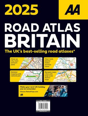 AA Road Atlas Britain | AA