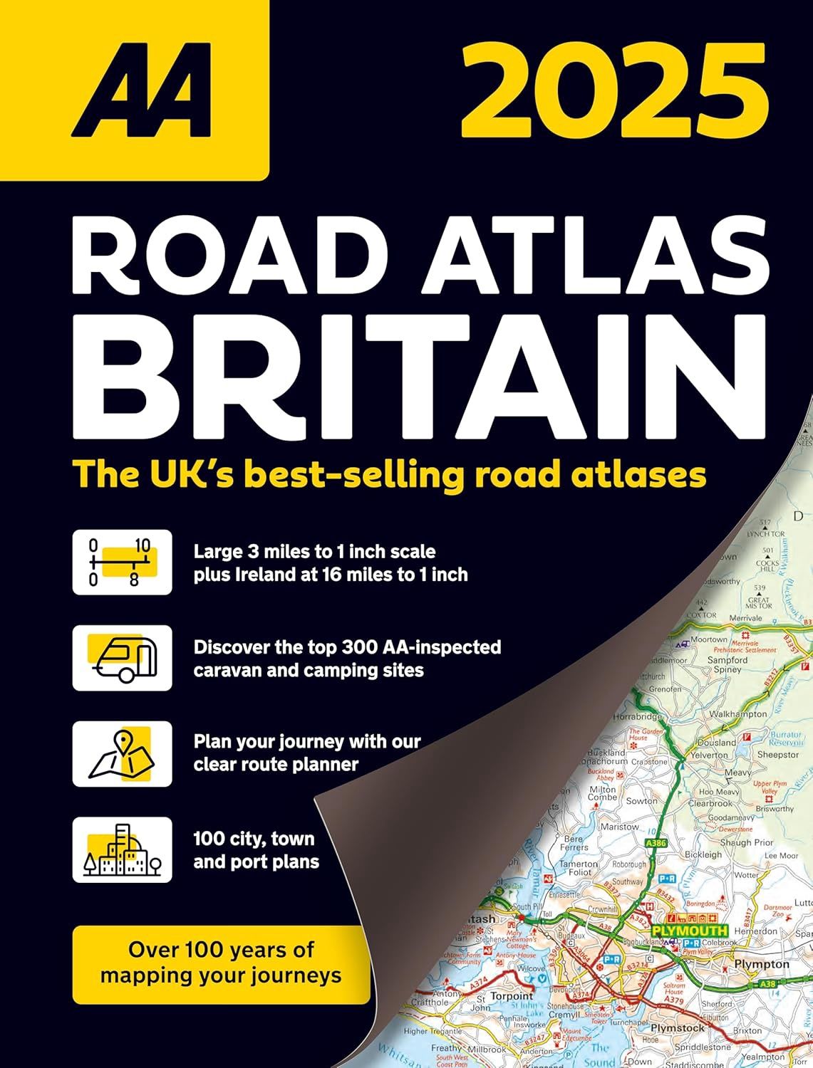 AA Road Atlas Britain | AA