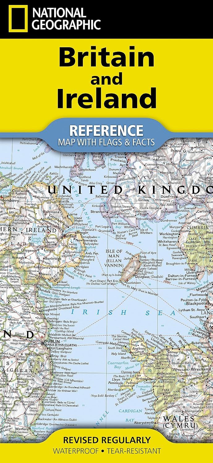 Britain &amp; Ireland Map · Nat Geo