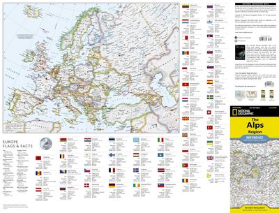 Alps Region Map · Nat Geo