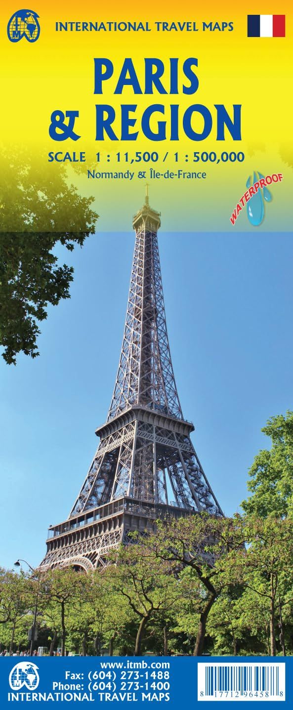 Paris &amp; Region Map · ITMB