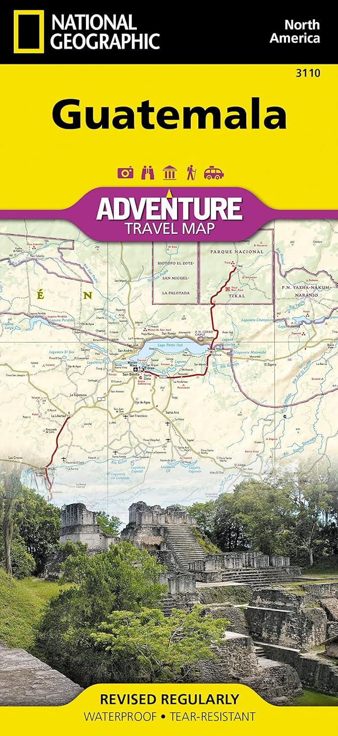 Guatemala Map · Nat Geo