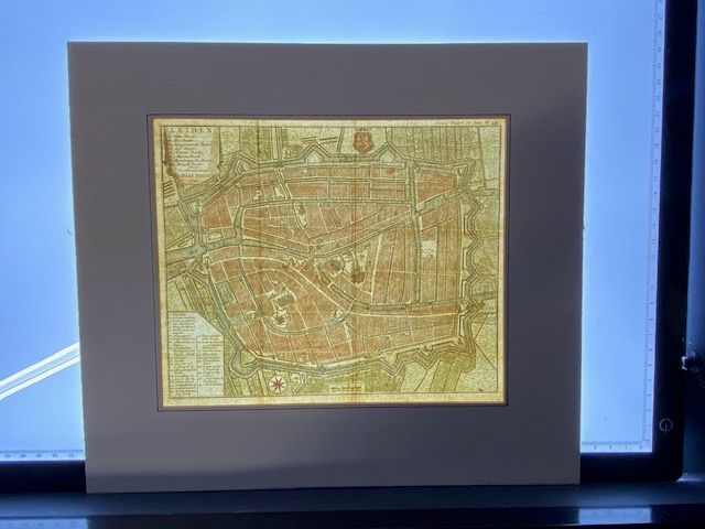 Original 1742 Isaak Tirion Leiden Map - Hand-Coloured Copperplate Engraving - Excellent Condition
