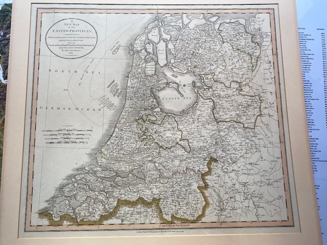 "A New Map of the United Provinces" 1799 John Cary