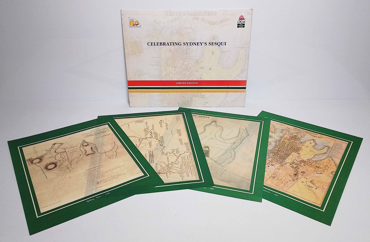 Celebrating Sydney's Sesquicentennial - 4 maps