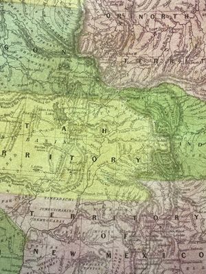 1854 Mitchell Map of the United States (Plates 4-5)