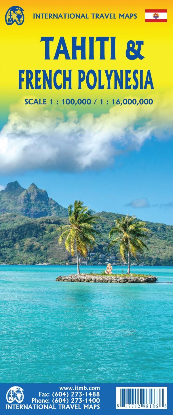 Tahiti &amp; French Polynesia Map · ITMB (2026)