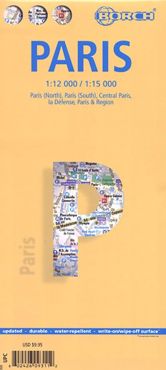 Paris Map · Borch