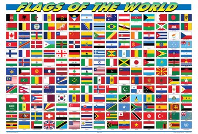Flags of the World Placemat