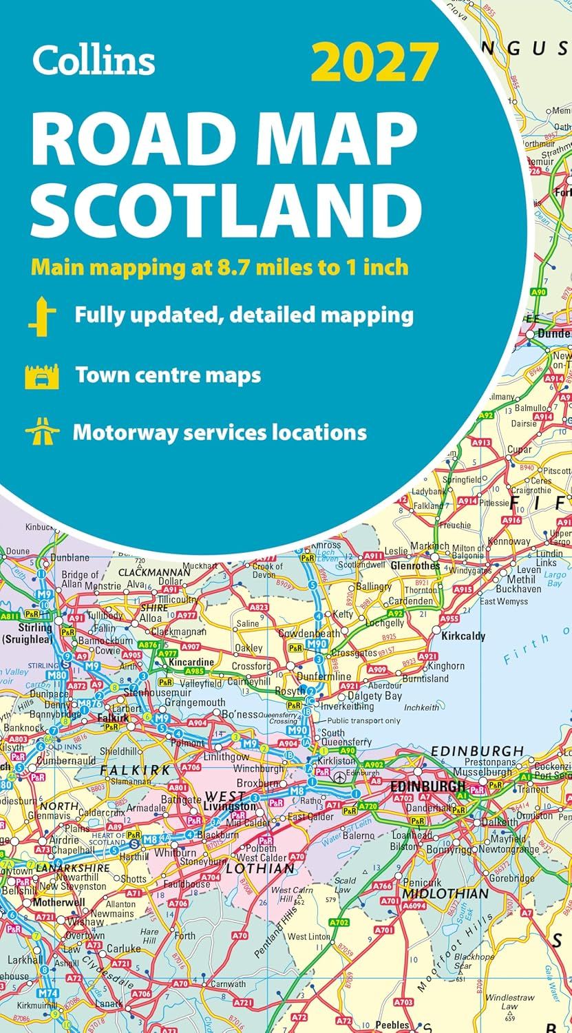 Scotland Map · Collins
