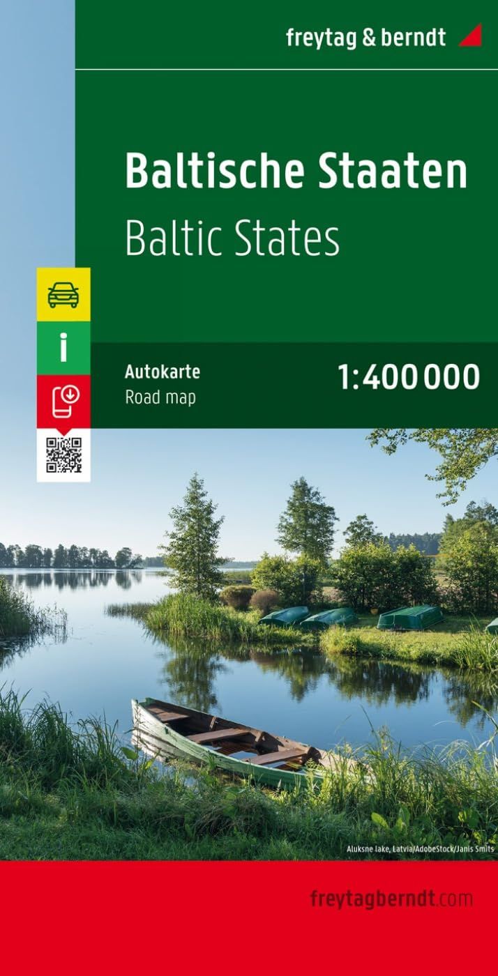 Baltic States Map · Freytag &amp; Berndt