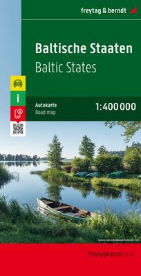 Baltic States Map · Freytag &amp; Berndt