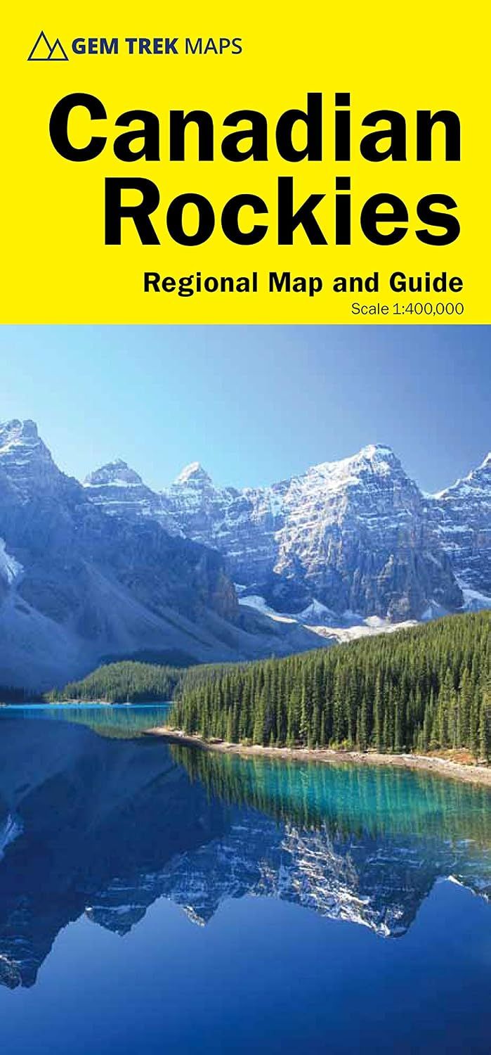 Canadian Rockies Map · Gem Trek