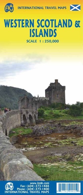 Western Scotland &amp; Islands Map · ITMB