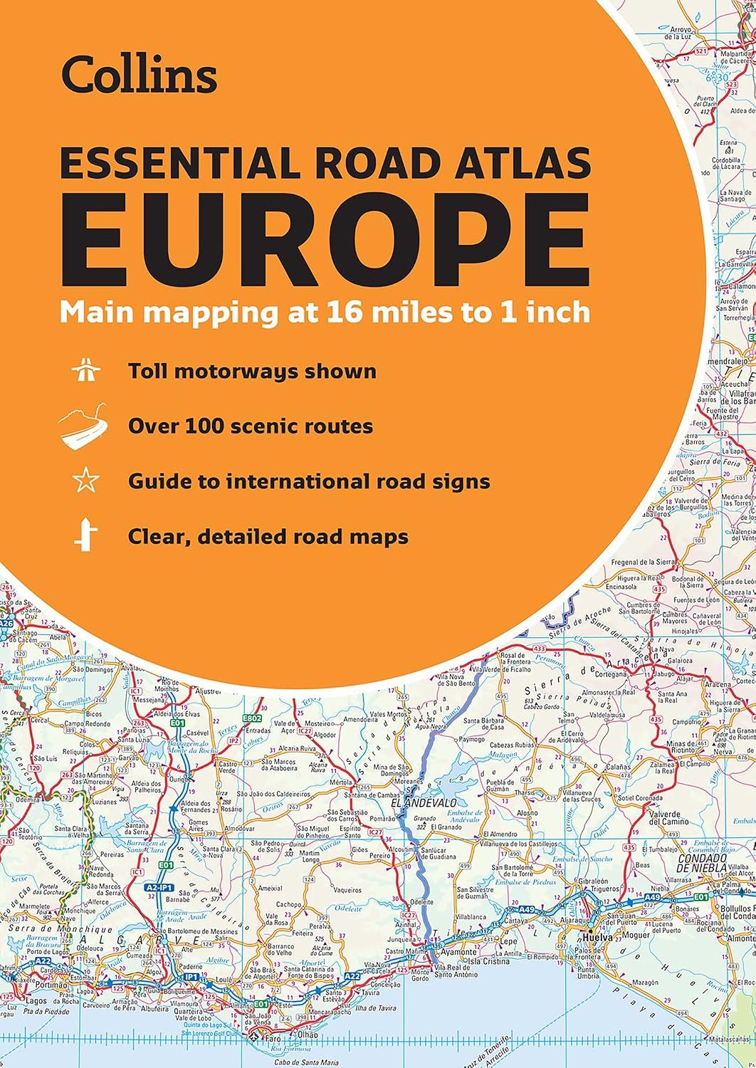 Europe Road Atlas · Collins