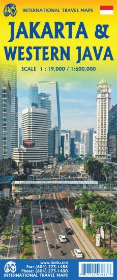 Jakarta &amp; Western Java Map · ITMB
