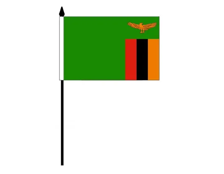 Zambia Desk Flag