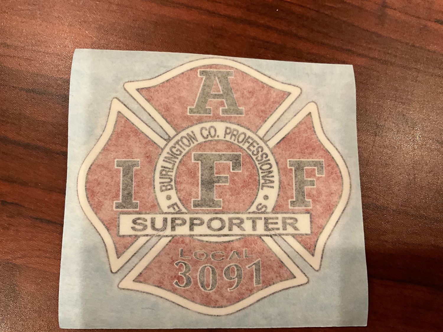 3091 Supporter Sticker