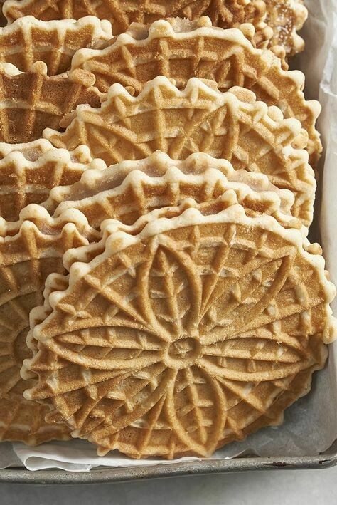 Cream Filled Pizzelle's