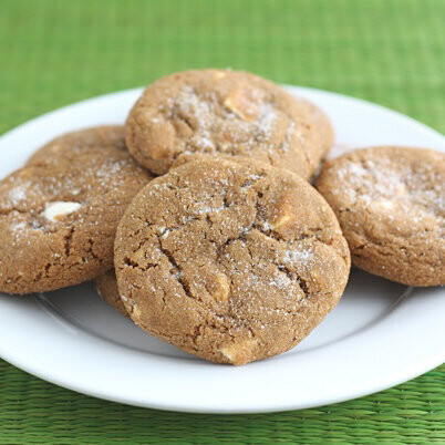 White Chocolate Ginger Cookie