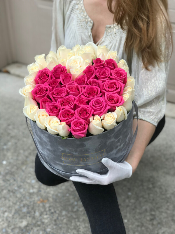Love Is In The Air  (Up To 4 Dozen Fresh Cut Roses)
