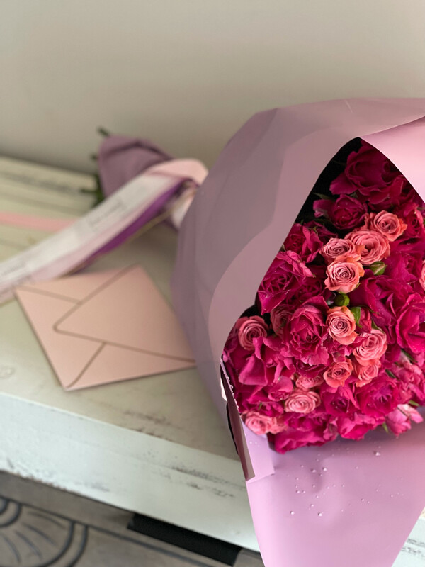 Signature Wrapping Garden Spray Roses Signature Wrapping Garden Spray Roses