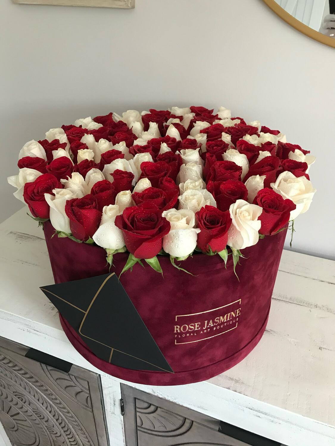 Bouquet de roses - Signature