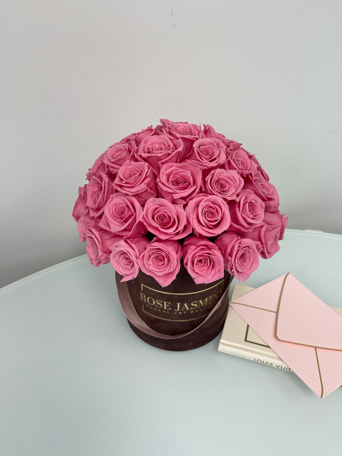 Forever Rose Box Dome Shape