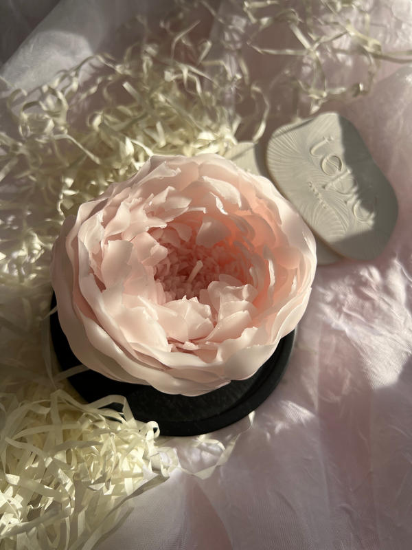 Delicate Peony Candle