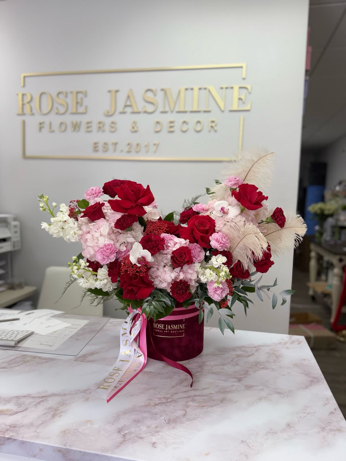 Fall In Love Flower Box