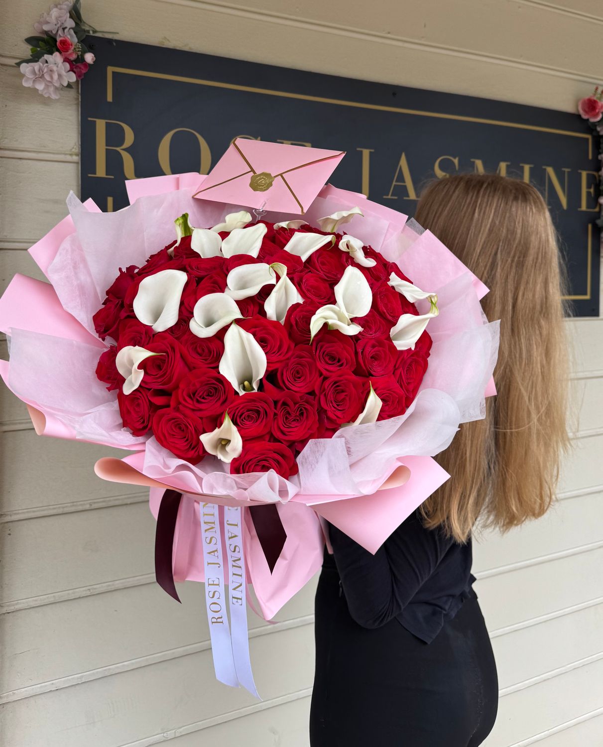Roses & Calla Lillies Mix Bouquet