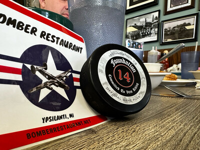 Faceoff For Freedom Hockey Puck