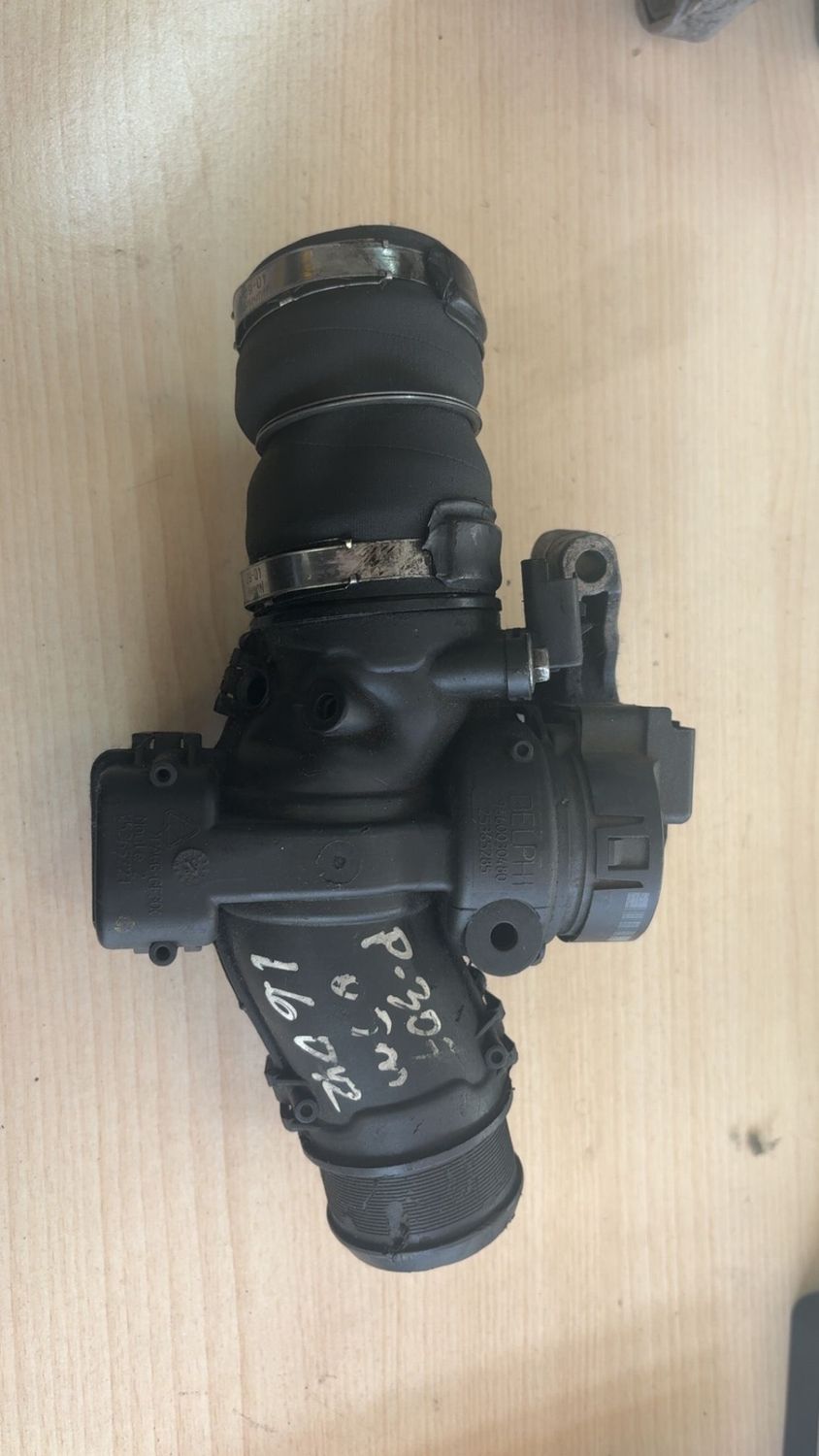 Boitier Papillon D'admission 9660030480 0345E4 Delphi 1.6 hdi Peugeot Citroen