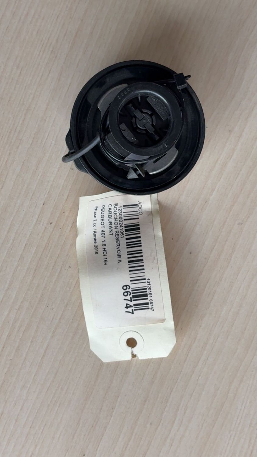 Bouchon de filtre à carburant d'origine Peugeot 407 1508N1