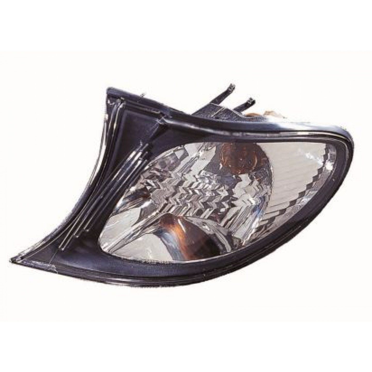 Clignotant avant droit DEPO noir compatible avec BMW Série 3 | 444-1511R-UE2