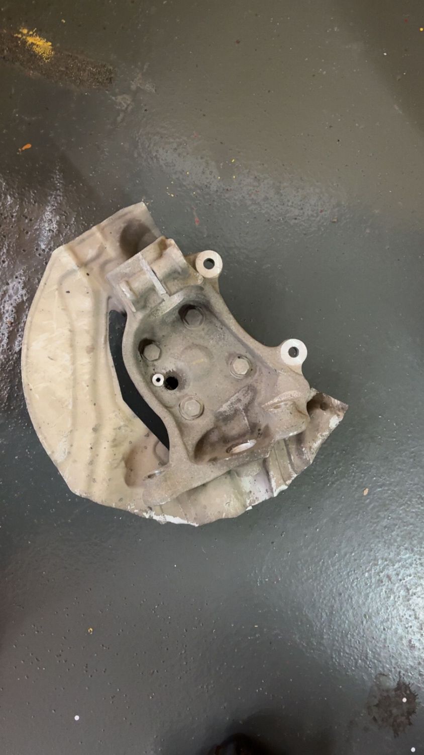 BMW E63 E64 M6 avant Droit Suspension Roue Jambe Moyeu Support Angle 2282890