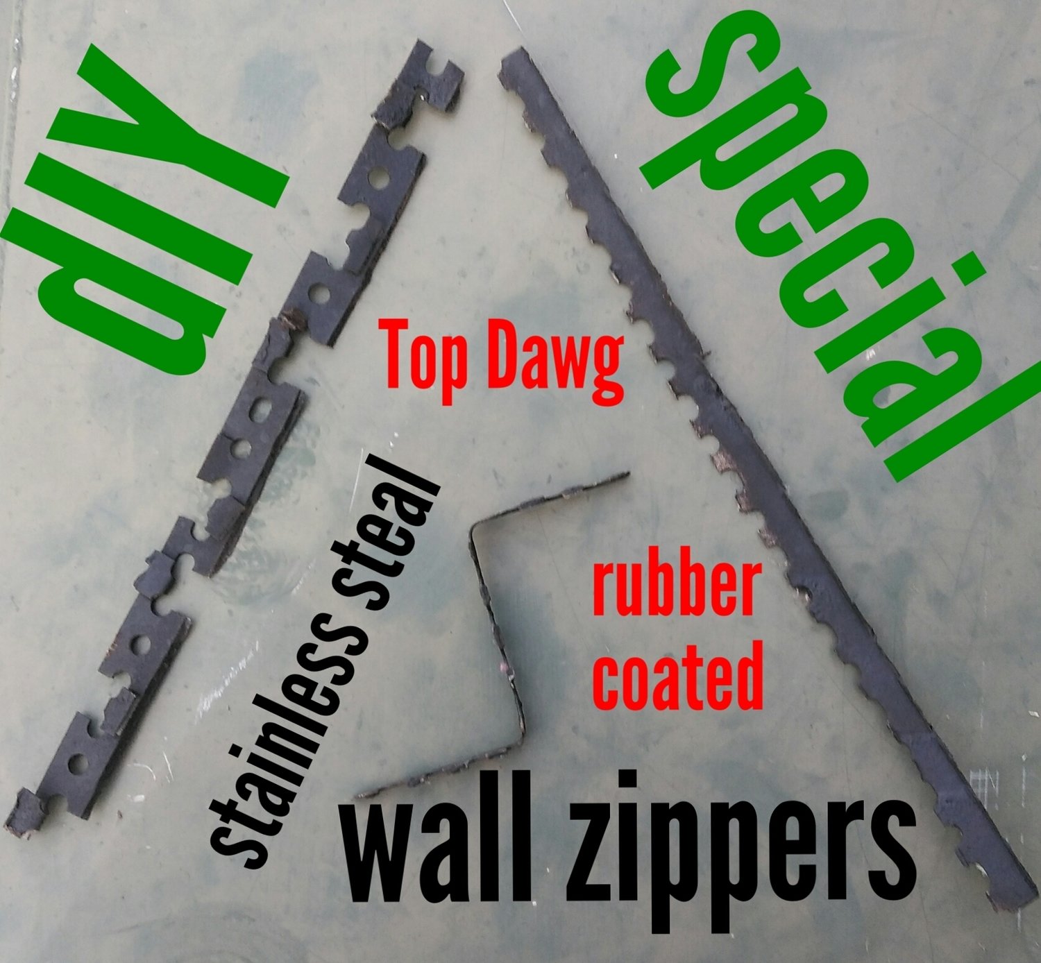 Top Dawg&#39;s  Zipper Wall ties package (homeowners only)