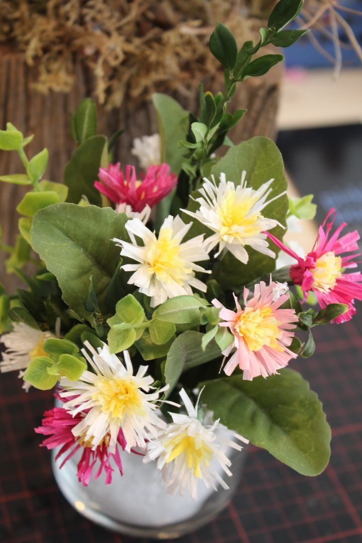 Bellis aus finnischen Papiergarnen