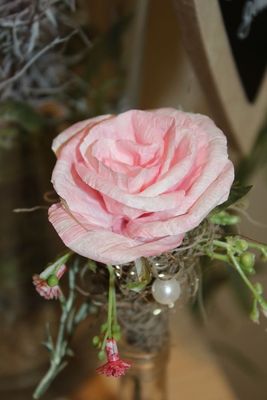 Little Rose aus finnischen Papiergarnen