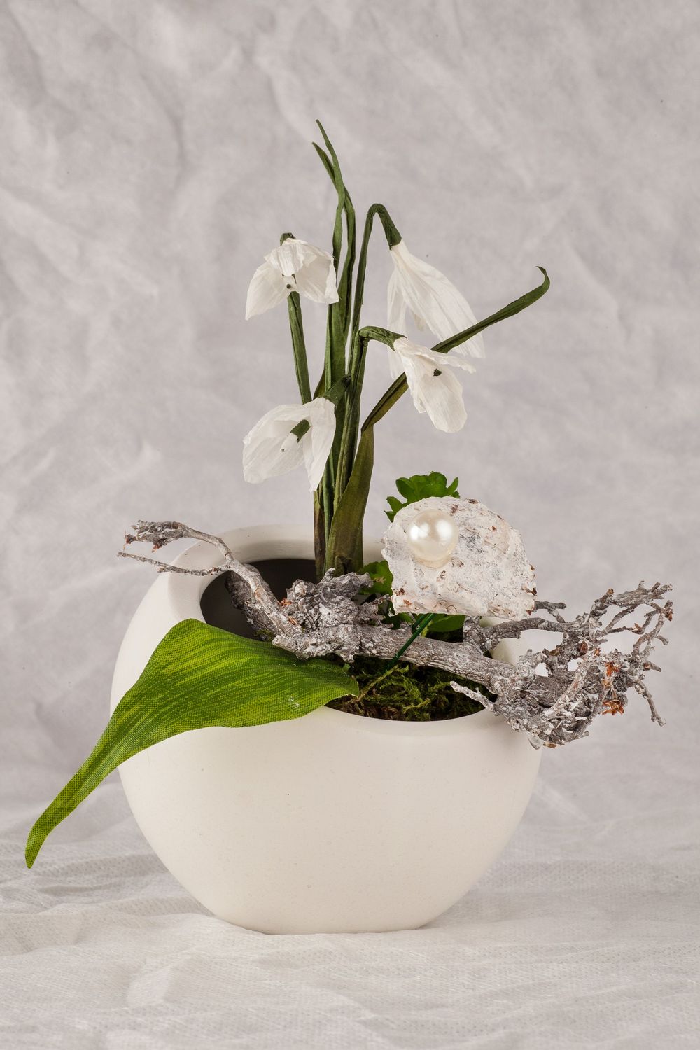 Schneeglöckchen weiß Materialpackung