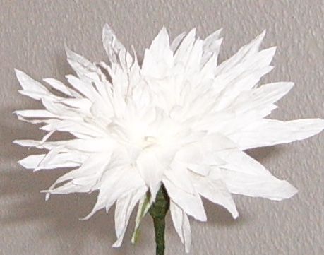 Chrysatheme aus finnischen Papiergarne Materialpackund